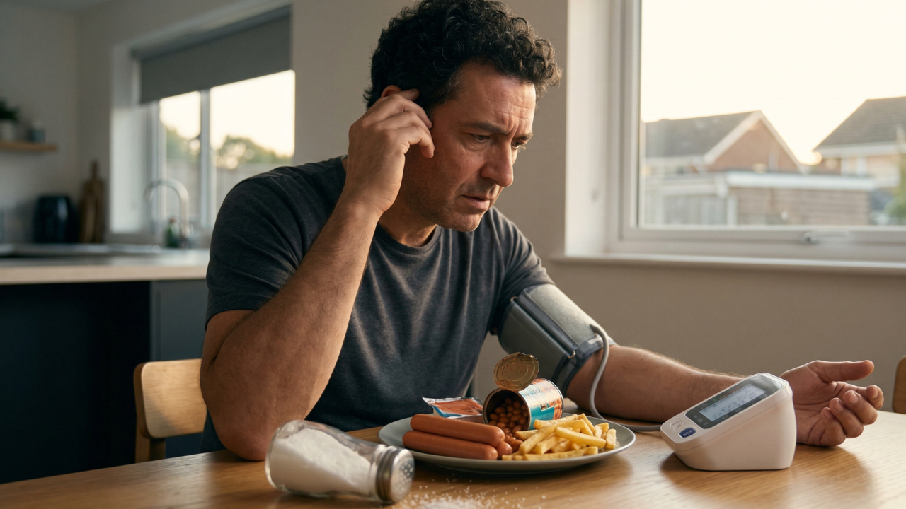 O que acontece com sua pressão arterial quando você consome muito sal regularmente