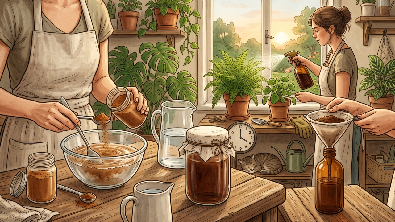 Poucos sabem por que borrifam água com canela nas plantas e para que isso serve