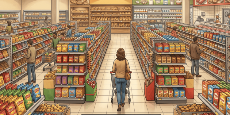 Por que supermercados colocam produtos essenciais no fundo da loja? A estratégia é usada para influenciar suas compras