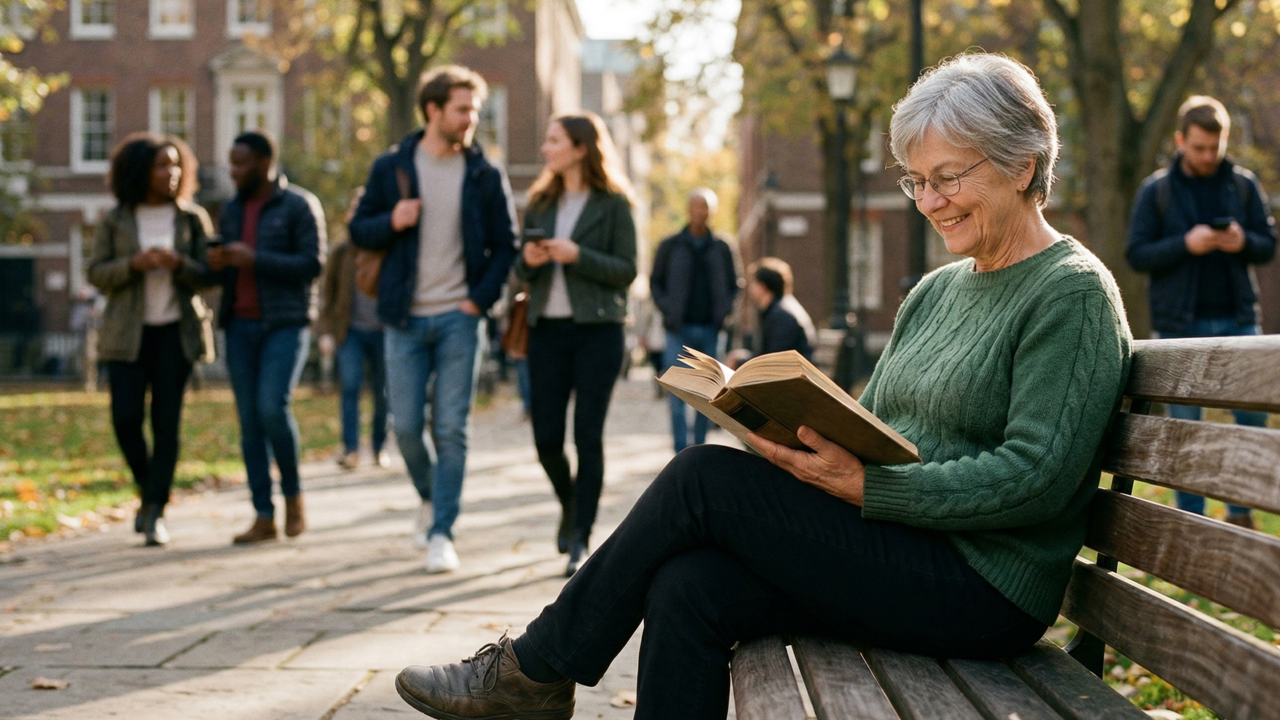 Há um tipo particular de liberdade que chega no final dos seus cinquenta e sessenta anos que não tem nada a ver com dinheiro ou aposentadoria 