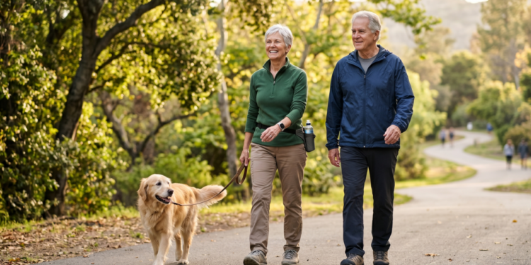 Como a caminhada diária ajuda você a envelhecer com mais mobilidade e disposição