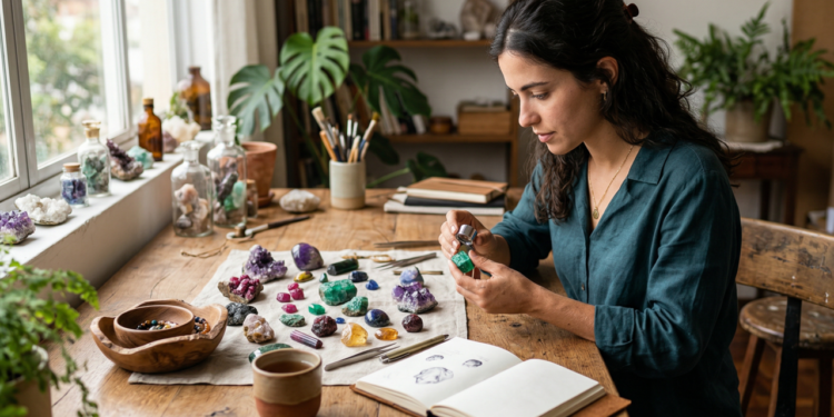 Inspirações de nomes femininos ligados a gemas com significados intensos e únicos