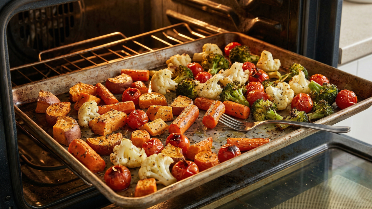 Chef Jamie Oliver: “Legumes saborosos não precisam de molhos pesados, mas de assar no tempo certo com temperos simples”