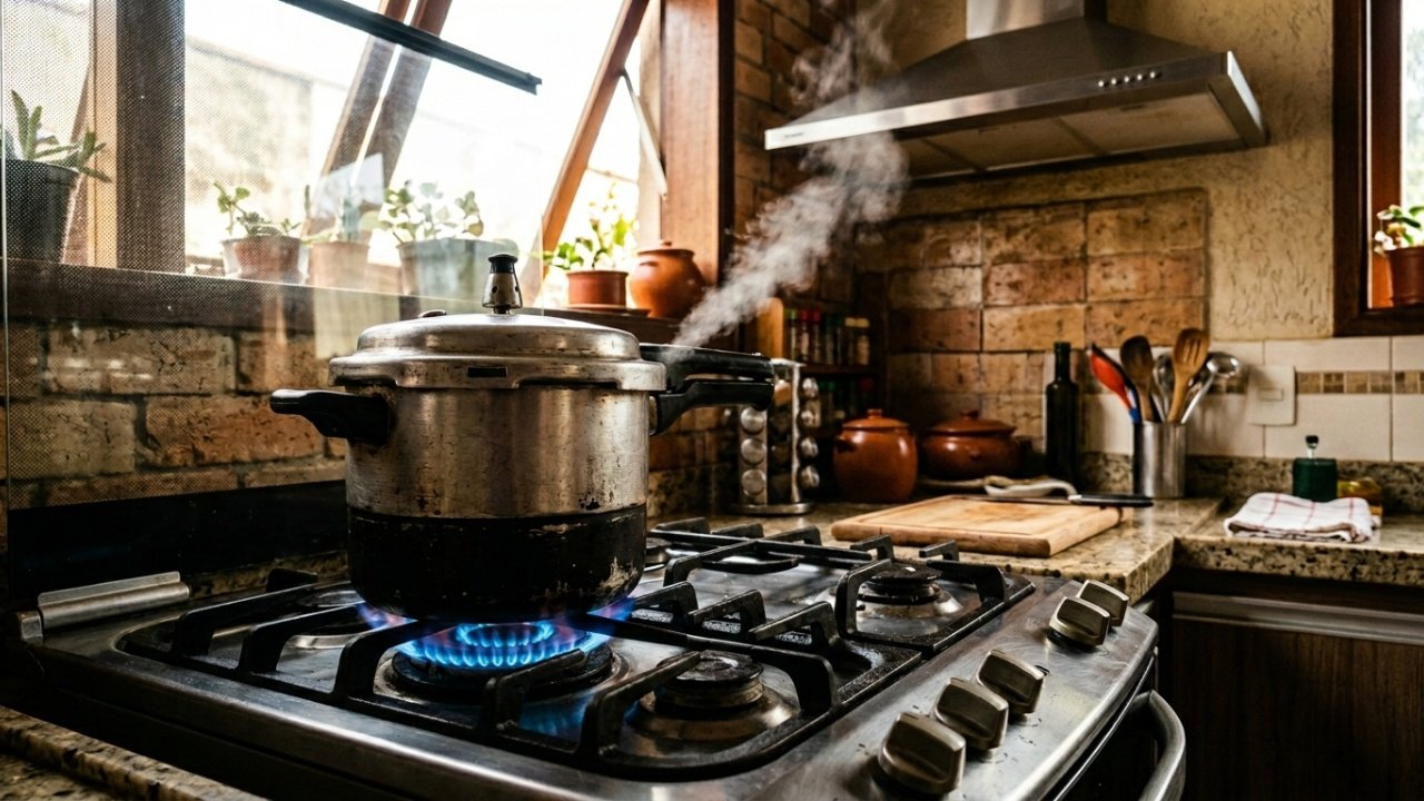 Segurança na cozinha e posicionamento de eletrodomésticos
