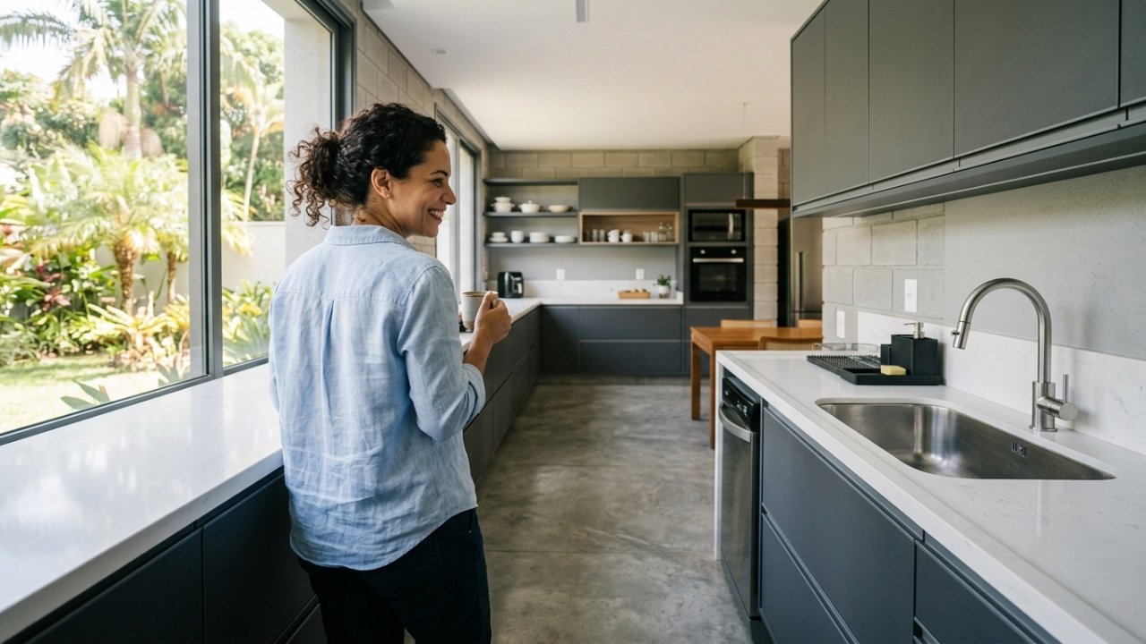 Materiais anti-mofo para armários de cozinha