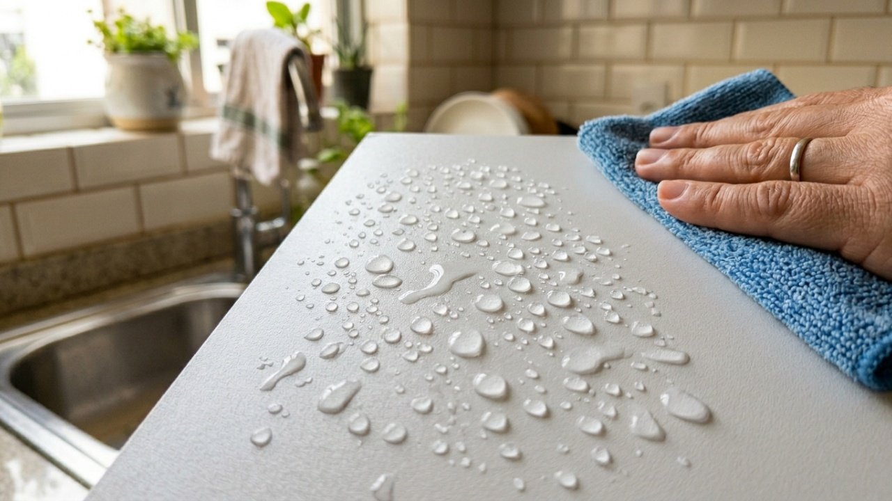 Materiais resistentes à água como tendência em móveis para apartamentos pequenos