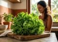 Benefícios nutricionais das folhas de alface para a imunidade