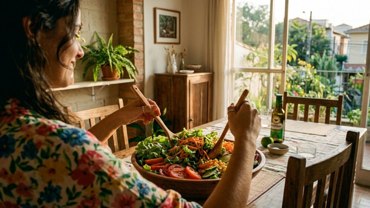 Benefícios nutricionais das folhas de alface para a imunidade