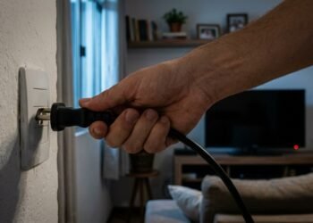 Aparelhos que não devem ficar ligados na tomada à noite