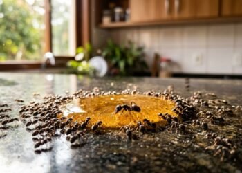 O significado científico do aparecimento frequente de formigas nas residências