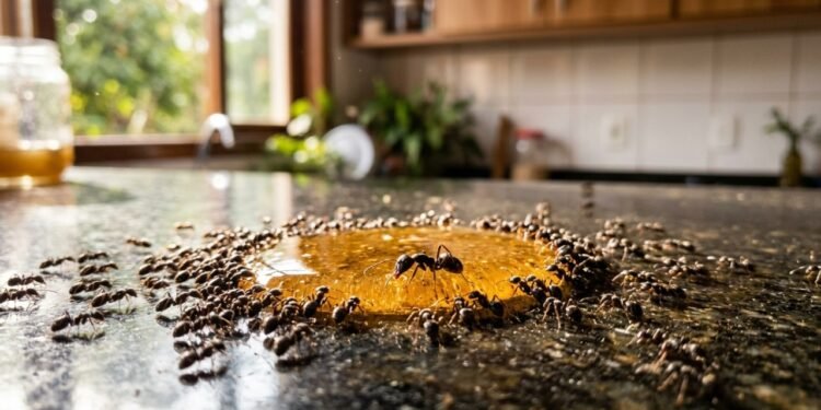 O significado científico do aparecimento frequente de formigas nas residências