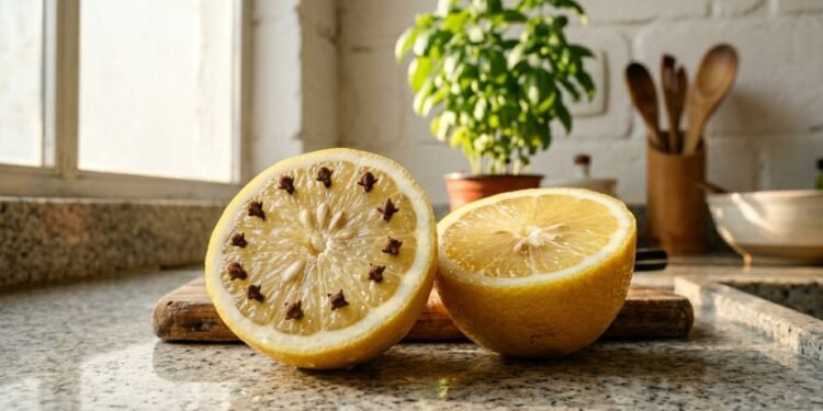 Colocar limão em pontos estratégicos da casa