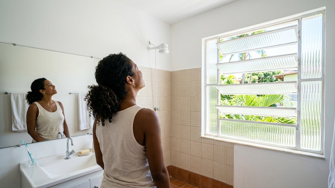 A melhor forma de eliminar mofo do banheiro