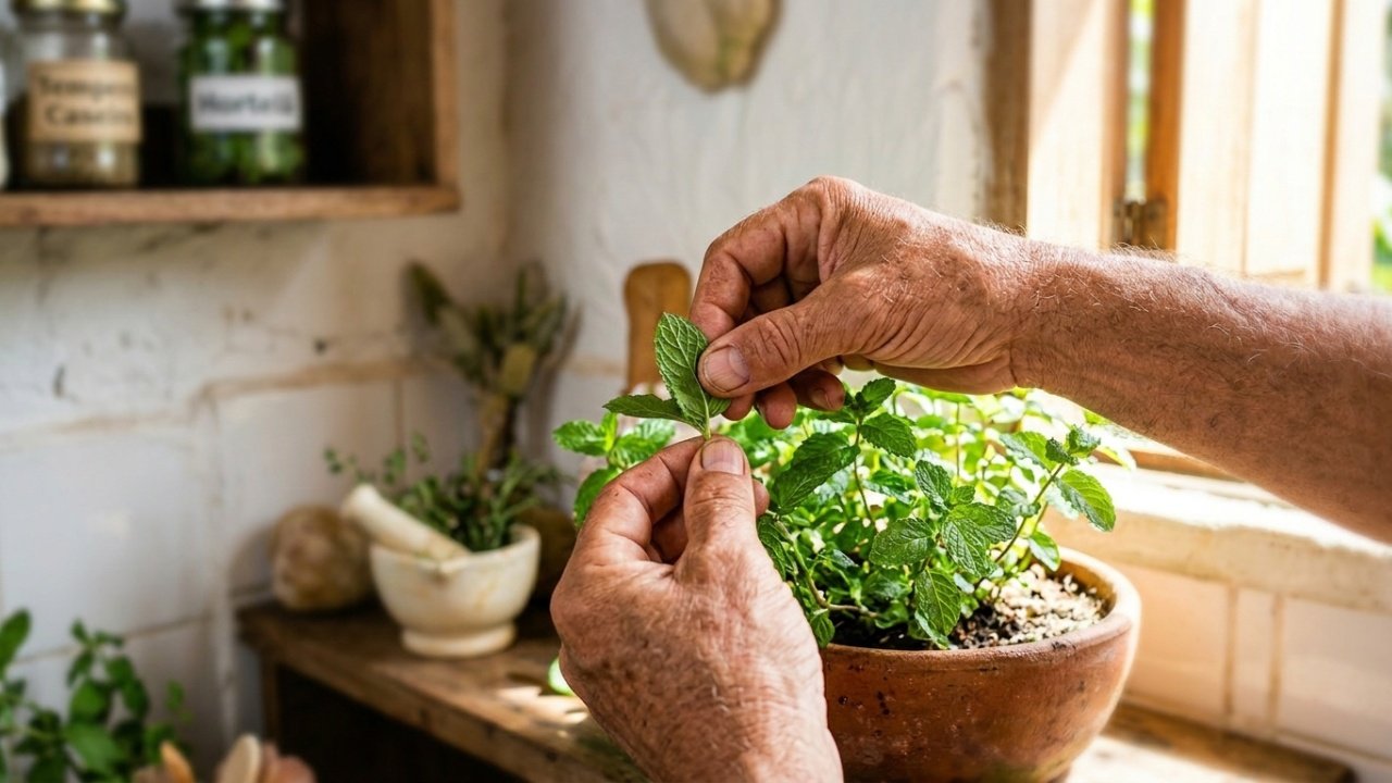A plantinha medicinal que pode ajudar na digestão