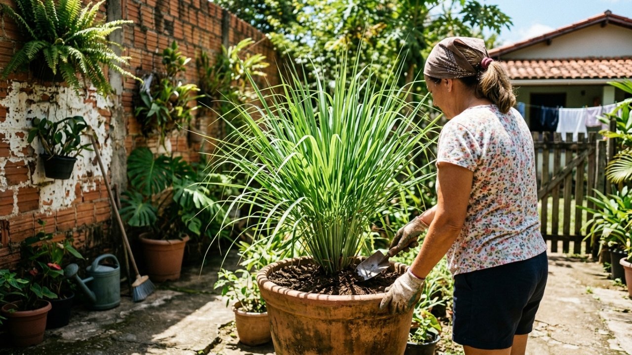 Cultivo e benefícios calmantes do capim-santo