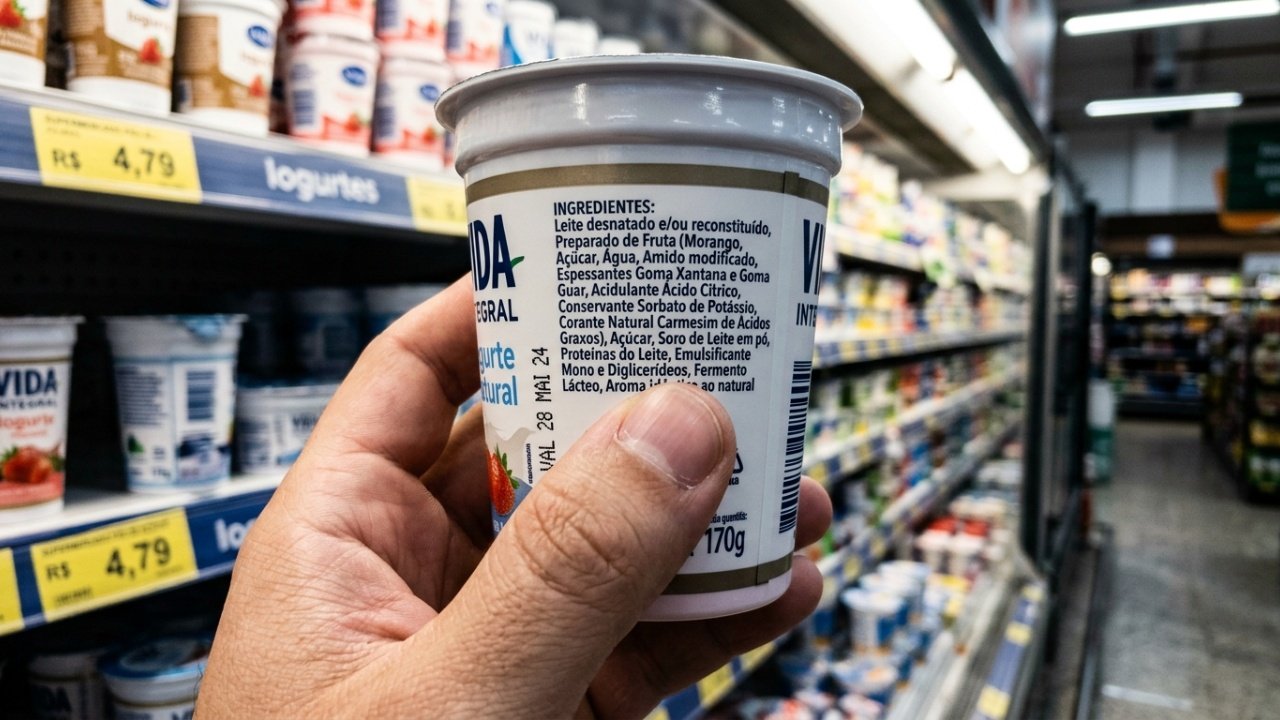 Consumo de iogurtes saborizados com moderação