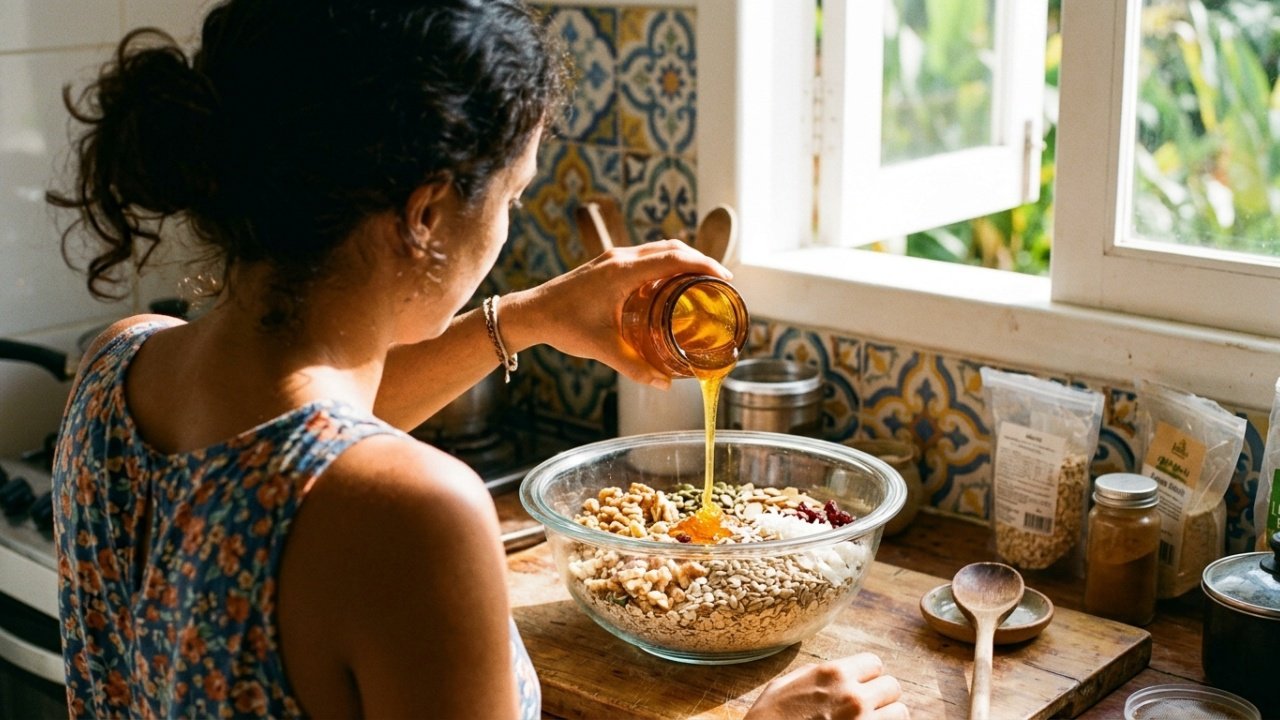 Consumo de granola industrializada com atenção