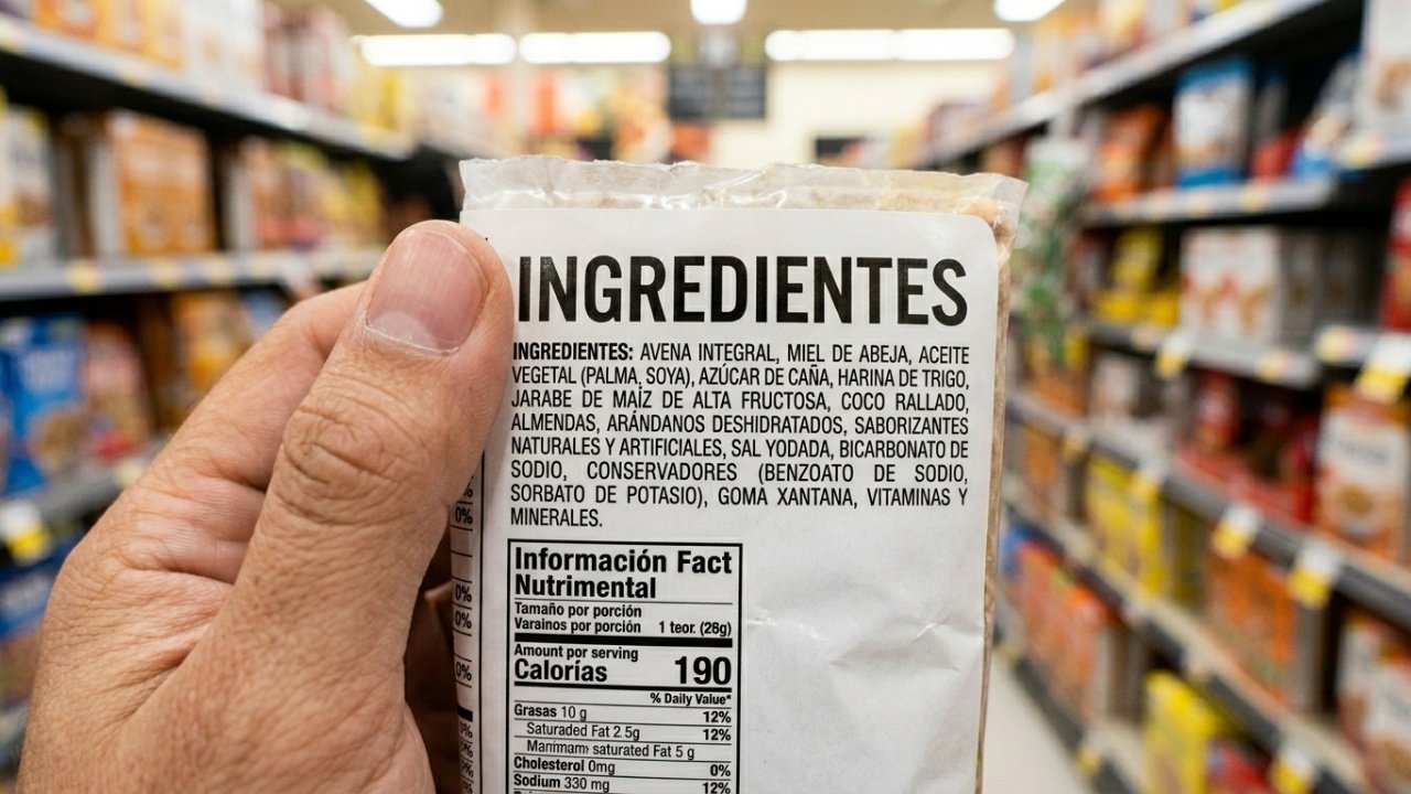 Consumo de granola industrializada com atenção