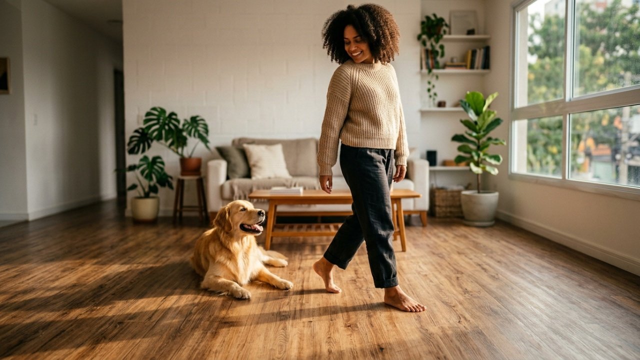 Pisos vinílicos para apartamentos urbanos