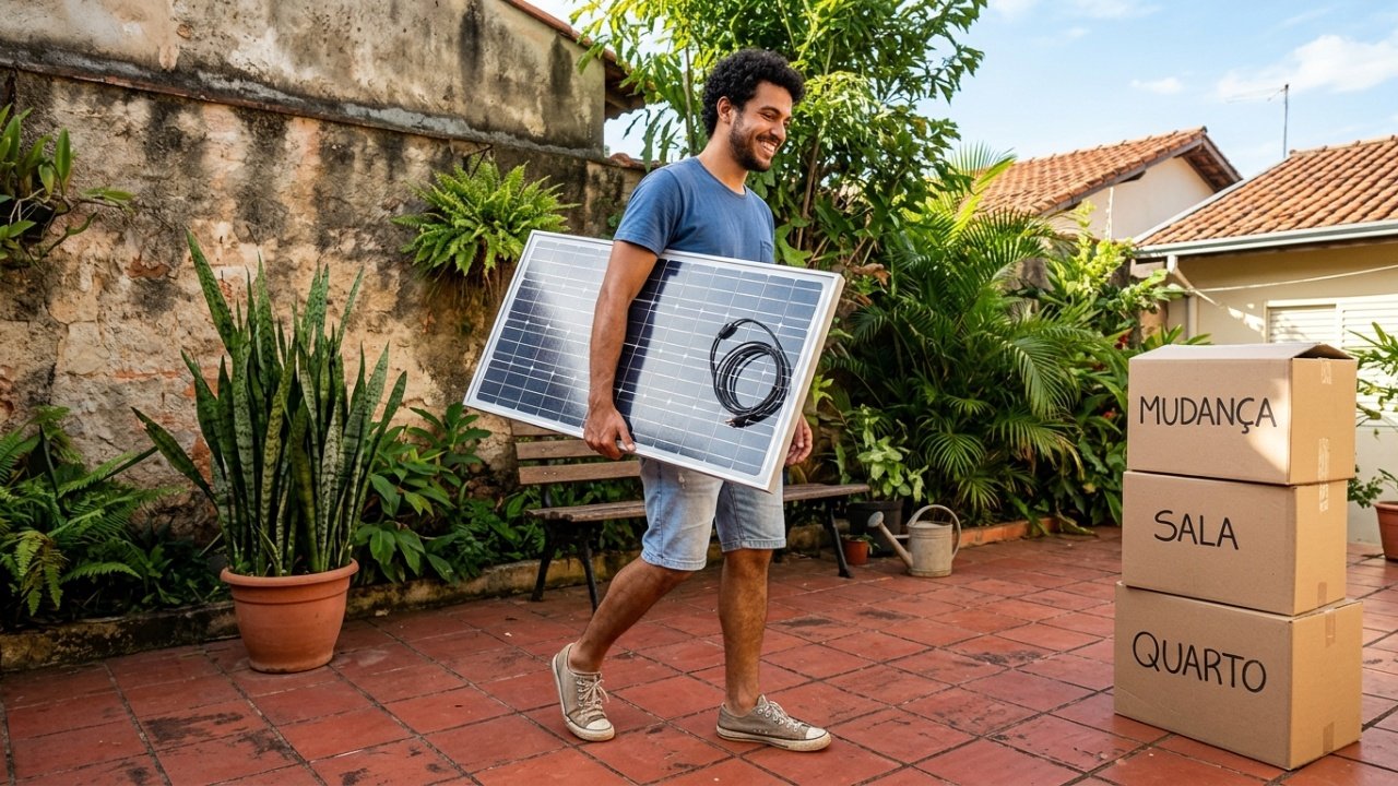 O sistema de energia que você instala sozinho