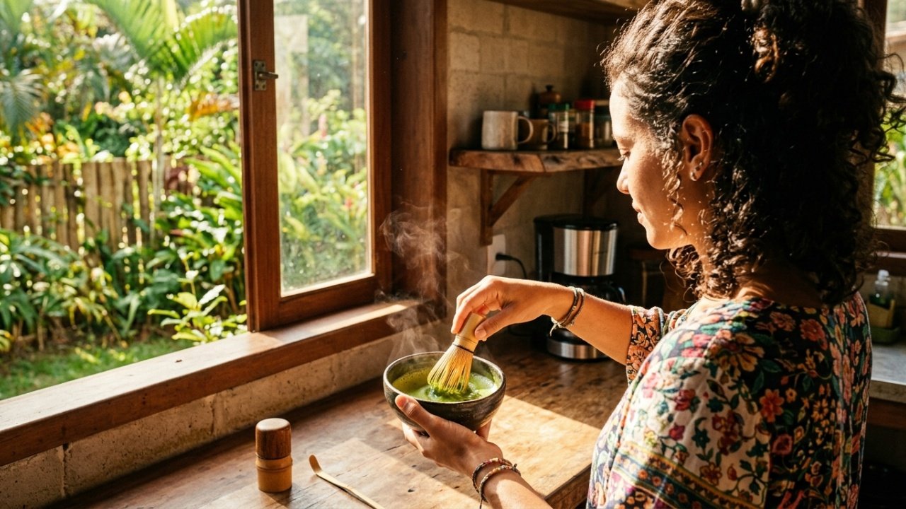 Benefícios do matcha para imunidade e saúde celular