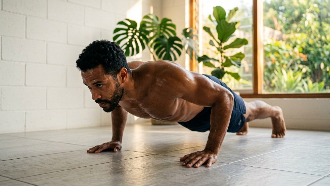 Construção de força muscular nos membros superiores