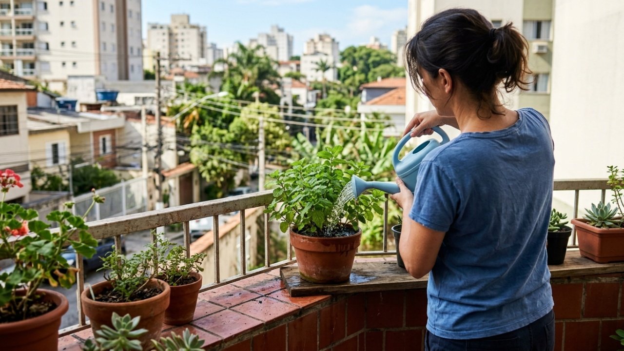 Cultivo de erva-cidreira para bem-estar e aromatização de ambientes