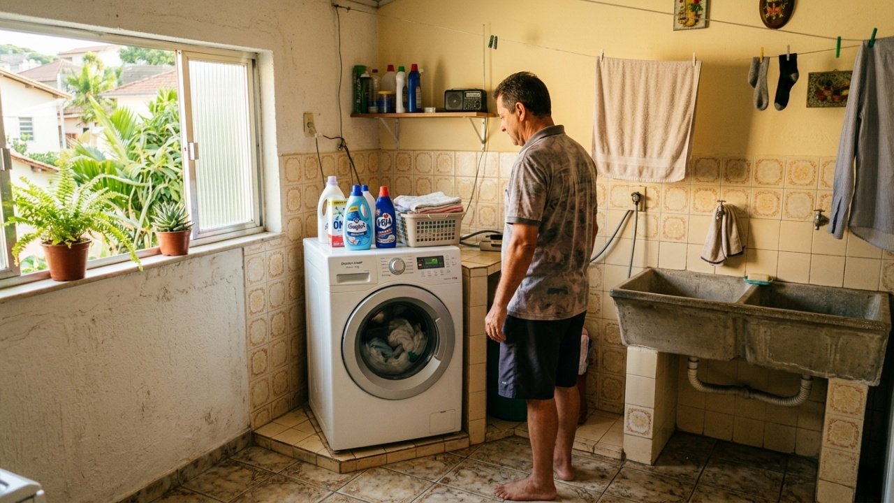 Como o botão de centrifugação muda o resultado das roupas
