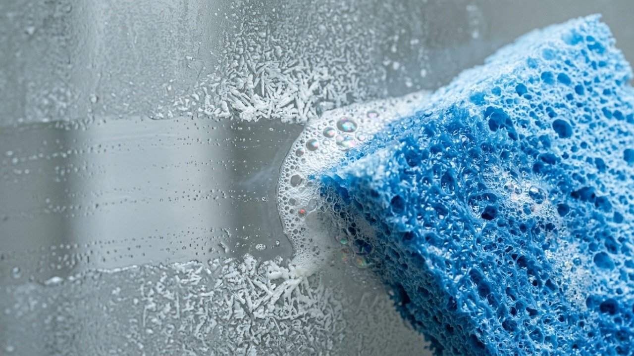 Mistura de vinagre branco e detergente