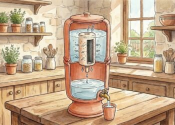 O que significa ter um filtro de barro para o consumo de água