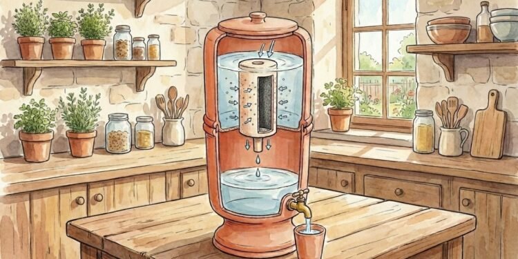 O que significa ter um filtro de barro para o consumo de água