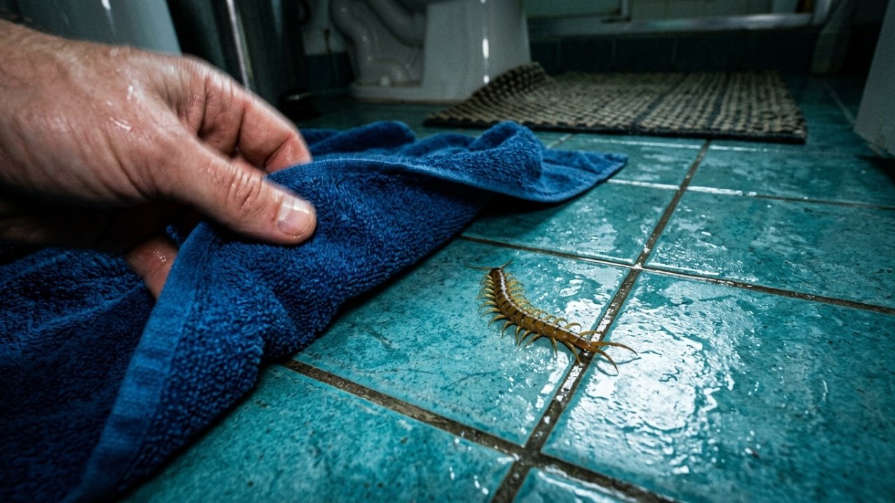 Qual é o significado de encontrar lacraias na casa