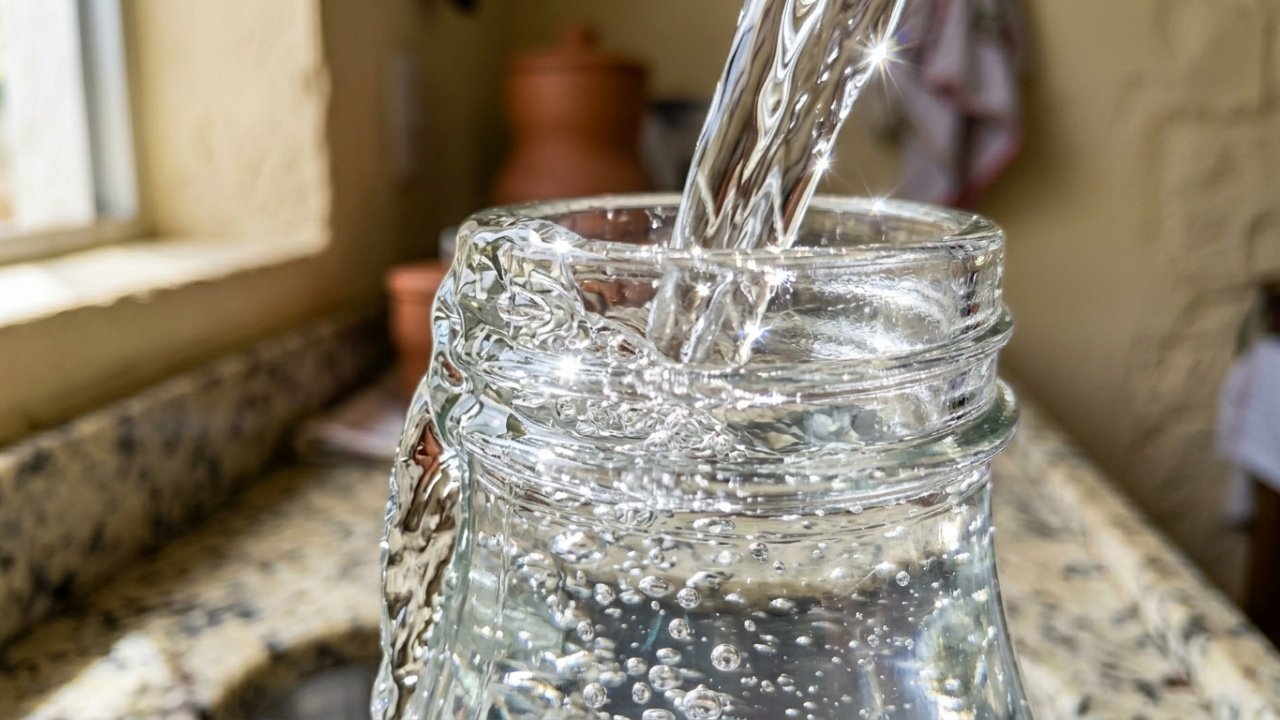 O que significa beber água em garrafa de vidro no dia a dia