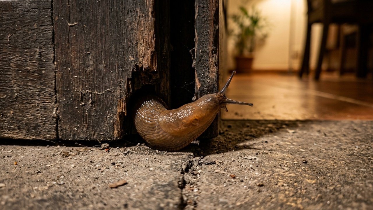 As causas do aparecimento de lesmas em casa e orientar sobre prevenção