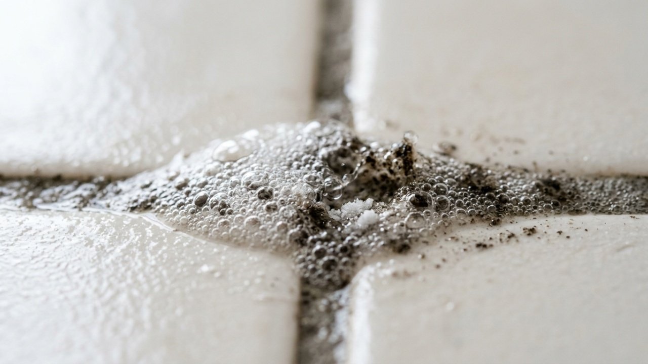 Misturar vinagre com bicarbonato