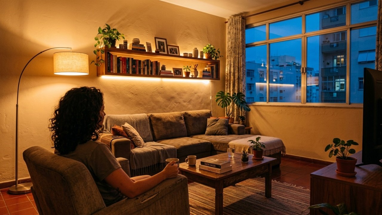 Renovar a decoração visual da casa utilizando truques de arranjo