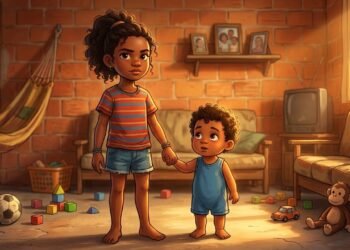 Como a responsabilidade de cuidar dos irmãos acelera a maturidade emocional