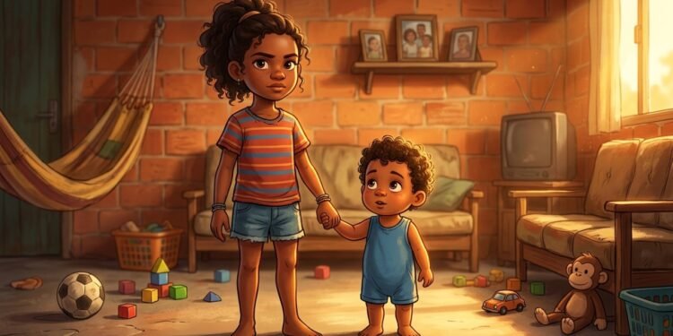 Como a responsabilidade de cuidar dos irmãos acelera a maturidade emocional