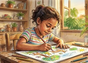 Evidências científicas sobre os benefícios do desenho para a memória e o aprendizado infantil