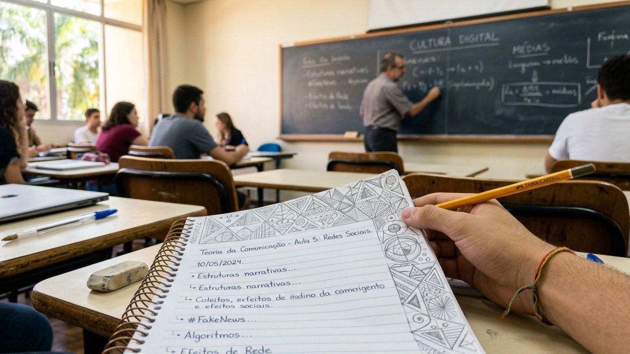 os benefícios cognitivos de rabiscar durante reuniões e aulas, validando o hábito com base na neurociência.