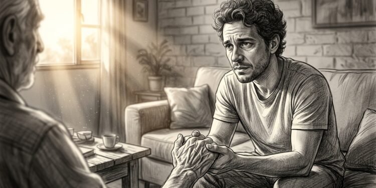 O duro impacto psicológico da inversão de liderança familiar na mente dos filhos adultos.