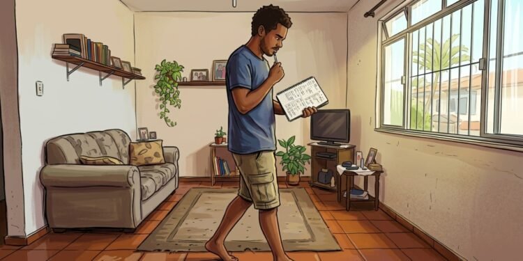 Andar de um lado para o outro pode ser um mecanismo de organização do raciocínio