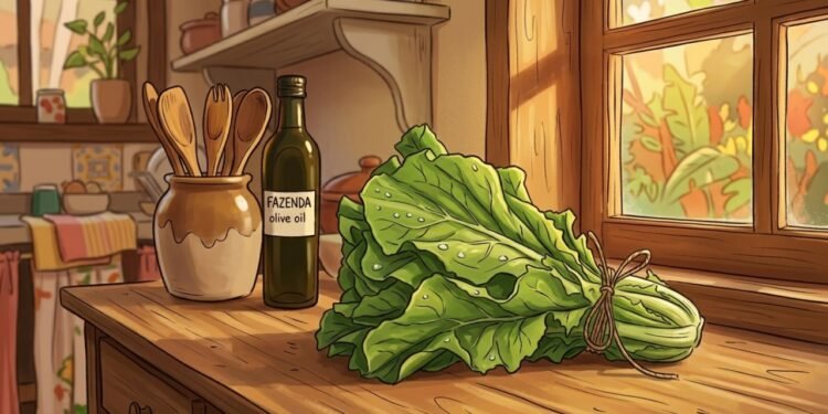 A chicória como uma folha amarga benéfica para o fígado e intestino, explicar seus mecanismos de ação com base científica