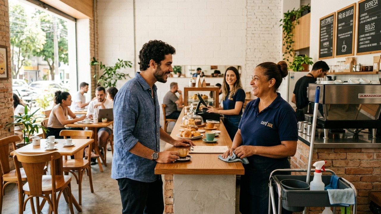 Os traços psicológicos e morais associados à gentileza direcionada a trabalhadores invisibilizados