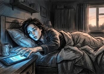 O hábito de pegar o celular ao acordar pode ser um sinal de hipervigilância e como isso se conecta à ansiedade antecipatória e à fadiga mental
