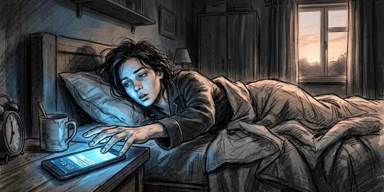 O hábito de pegar o celular ao acordar pode ser um sinal de hipervigilância e como isso se conecta à ansiedade antecipatória e à fadiga mental