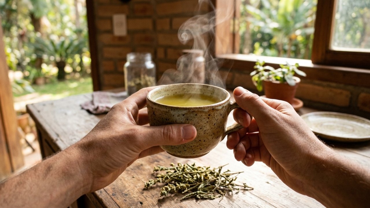 Como a carqueja age no equilíbrio digestivo, apresentar suas outras propriedades medicinais e ensinar o cultivo caseiro simples dessa planta.