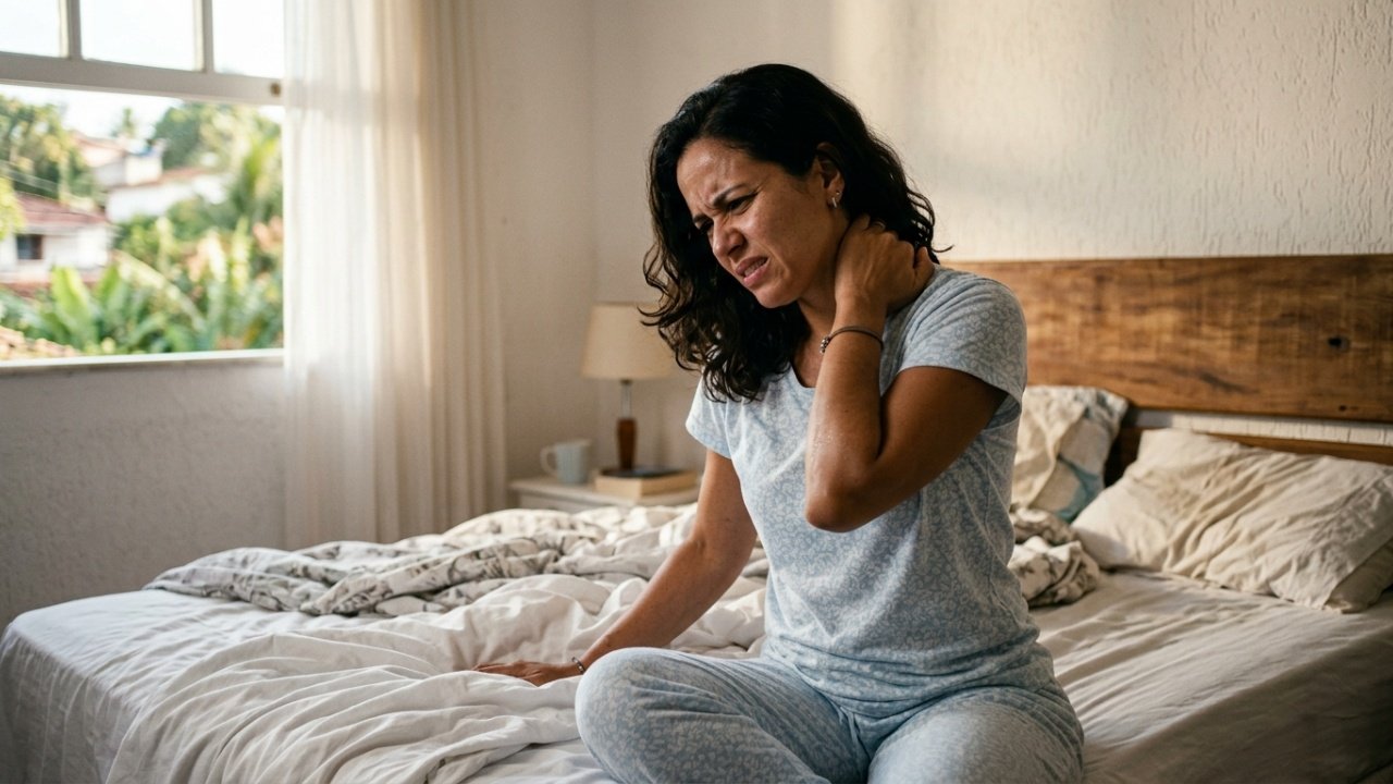 A relação entre dor cervical matinal e queda de concentração, além de ensinar hábitos baseados em evidências científicas