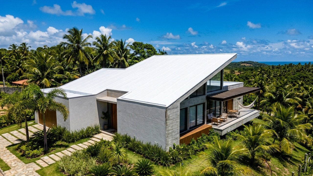Os mecanismos físicos e vantagens econômicas das coberturas refletivas no combate ao calor interno