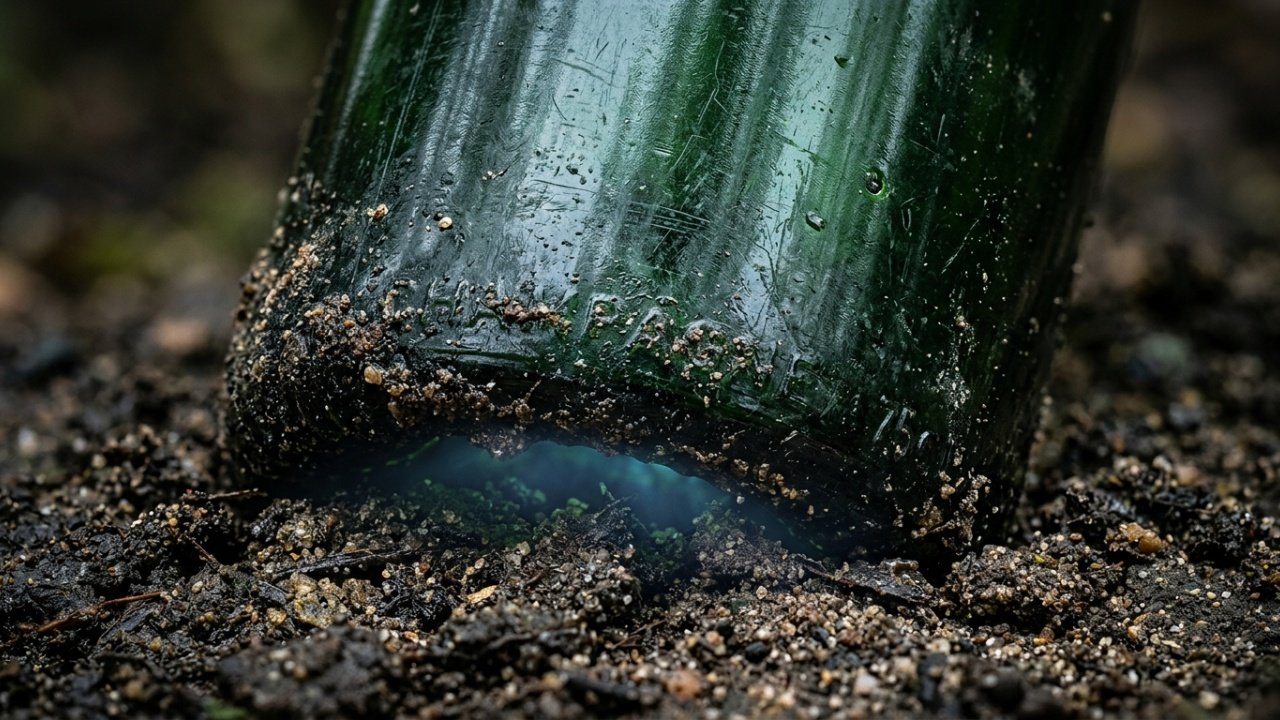 Como e por que engenheiros estão usando uma técnica com garrafas de vidro enterradas no quintal para reduzir o calor dentro de casa